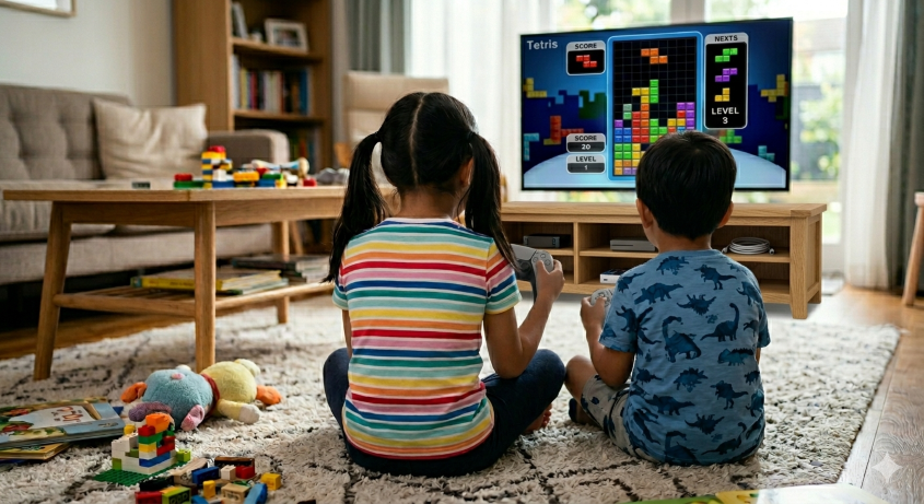 Peringatan 6 Juni - Hari Peluncuran Tetris. (BeritaNasional/Gemini AI)