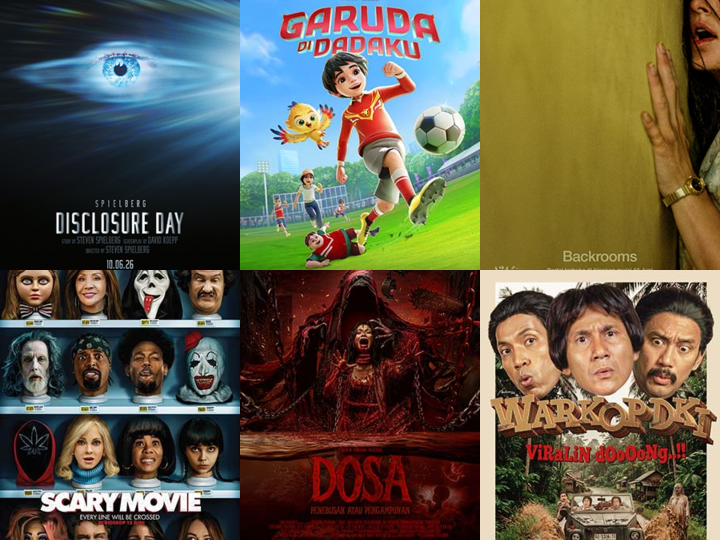 Film bioskop terbaru, Juni 2026. (BeritaNasional/XXI)