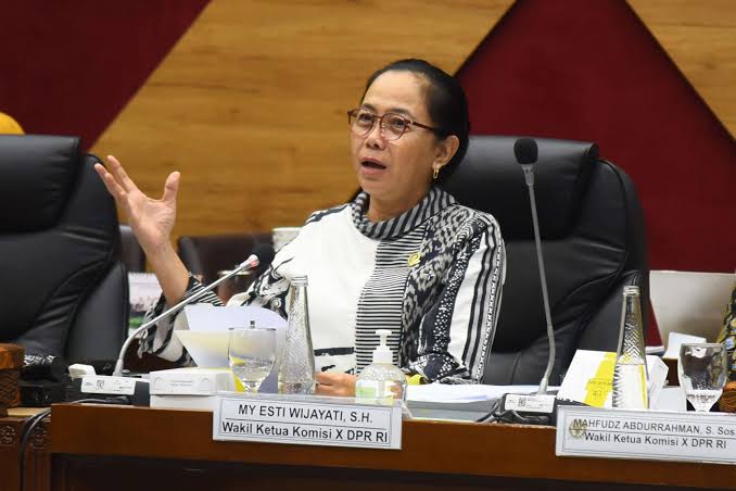 Wakil Ketua Komisi X DPR RI My Esti Wijayati. (BeritaNasional/istimewa)