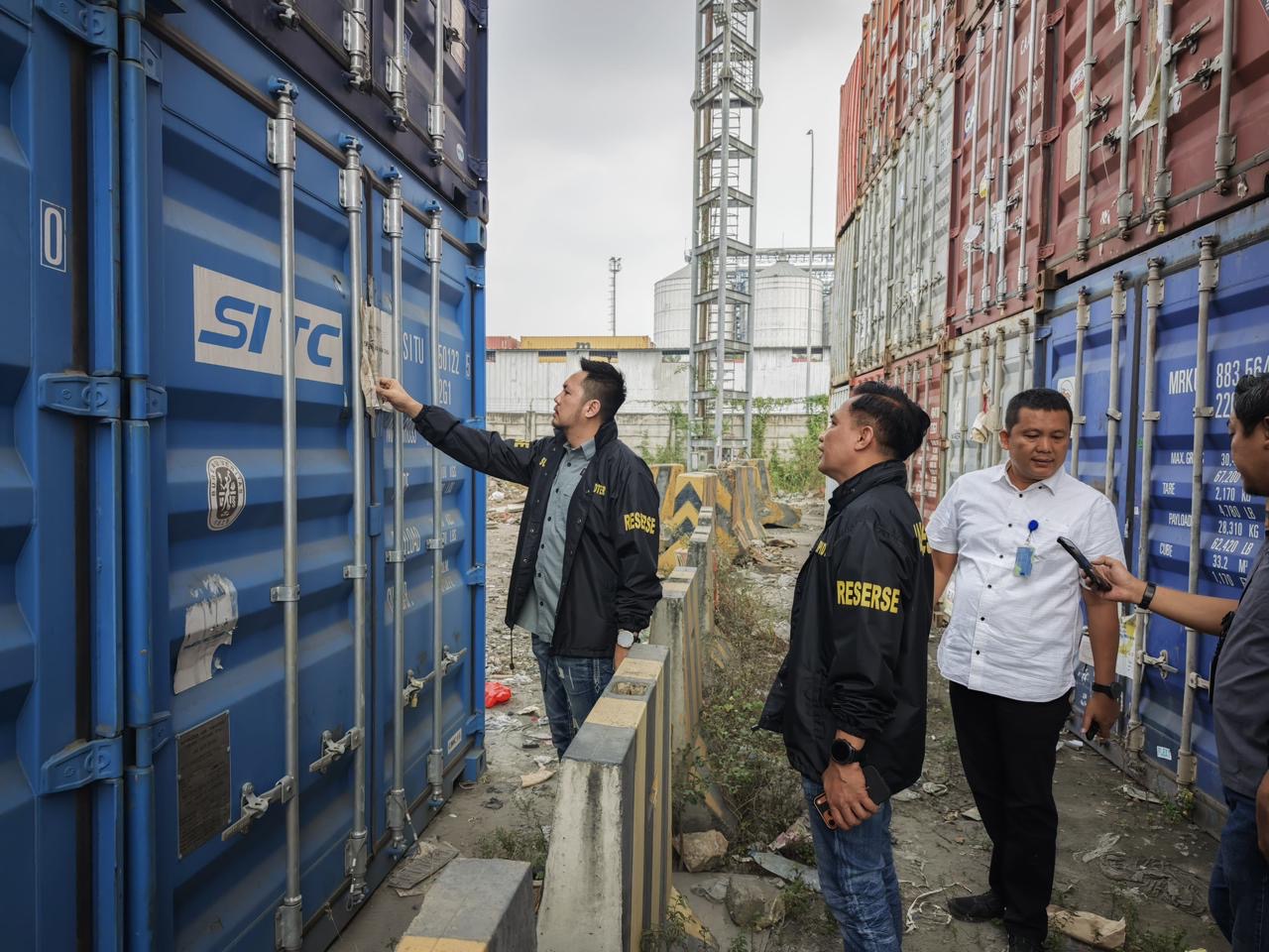 Bareskrim Geledah 87 Kontainer di Tanjung Priok, Selidiki Dugaan Pelanggaran Ekspor Fatty Matter. (Foto/istimewa)