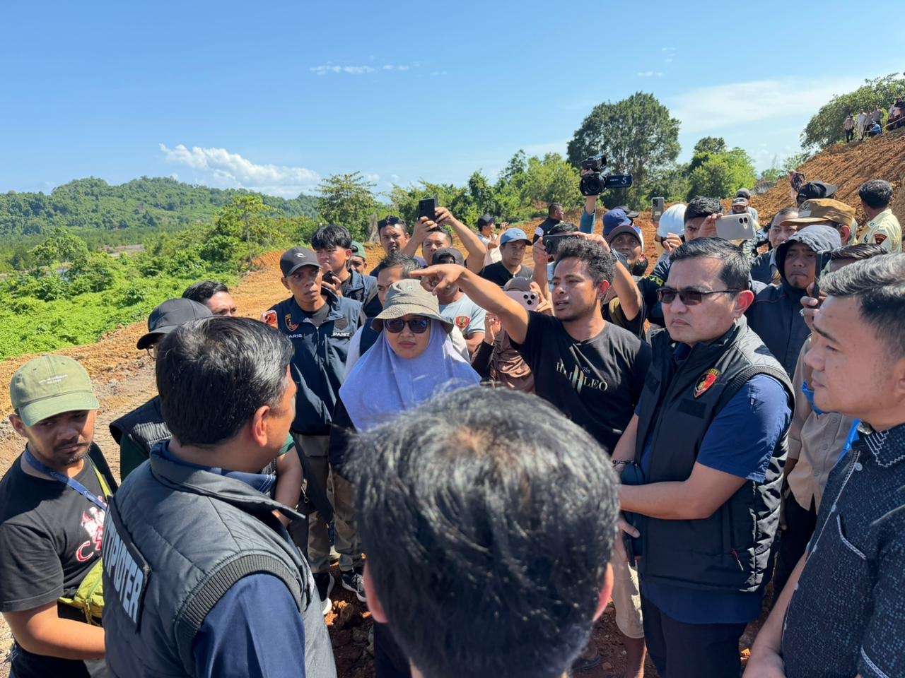 Bareskrim Polri Cek Kabar Dugaan Pelanggaran Tambang di Konawe Selatan. (Foto/istimewa)