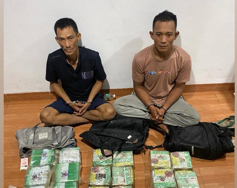 Pelaku penyelundupan sabu ditangkap Bareskrim Polri. (Foto/Ist)