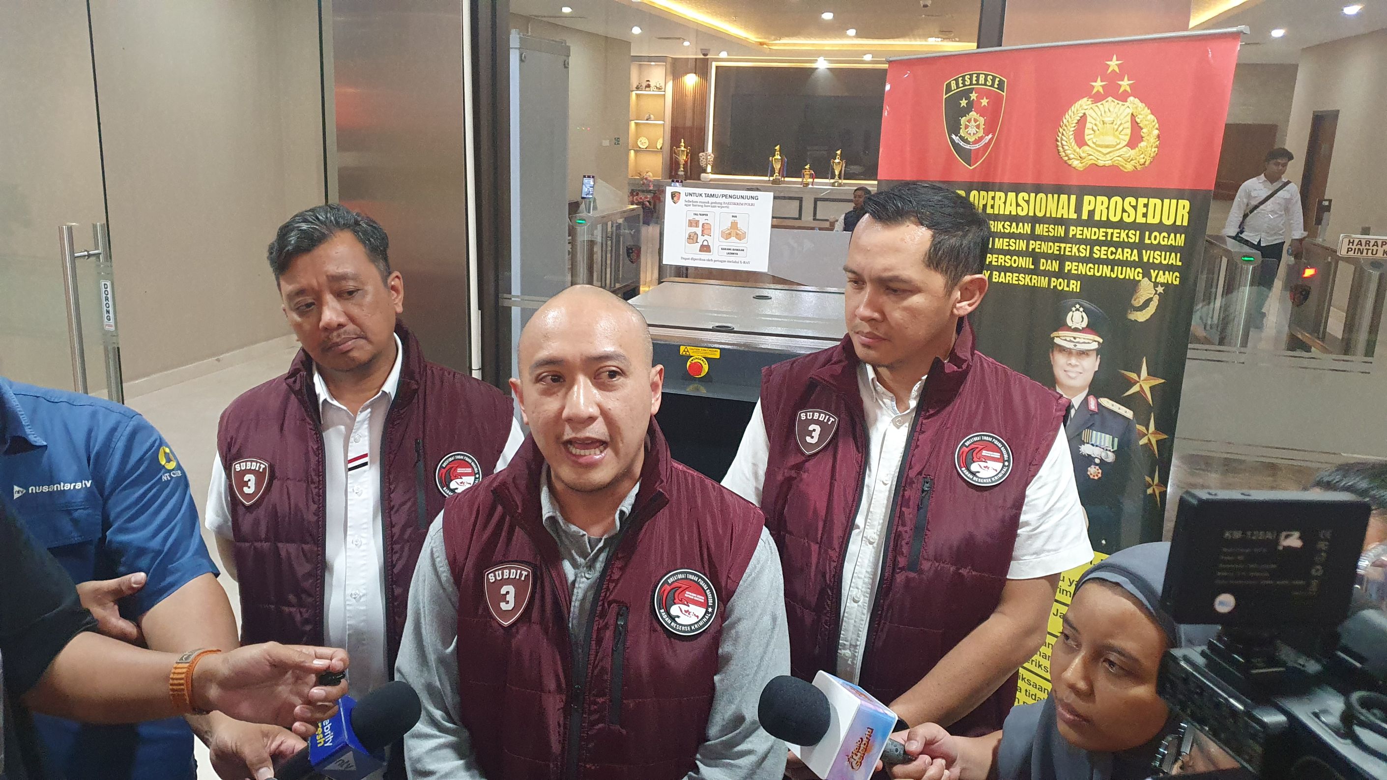 Kanit Subdit III Direktorat Tindak Pidana Narkoba Bareskrim Polri AKBP Al Rasyidin Fajri. (BeritaNasional/Bachtiar)