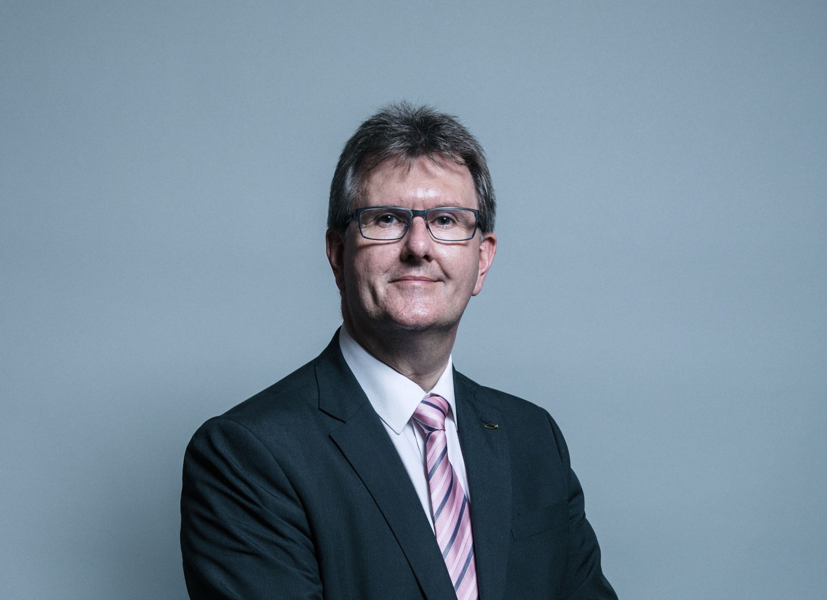 Politikus senior Irlandia Utara, Jeffrey Donaldson. (BeritaNasional/UK Parliament)