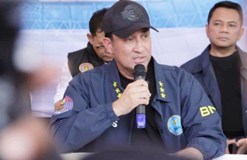 Kepala BNN RI, Komjen Pol Suyudi Ario Seto (Beritanasional/Bachtiar)