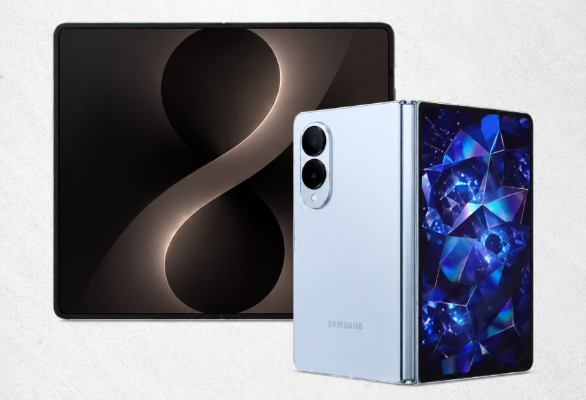 Kemungkinan Samsung Z Fold 8 Ultra. (BeritaNasional/X Vs Belarabi)