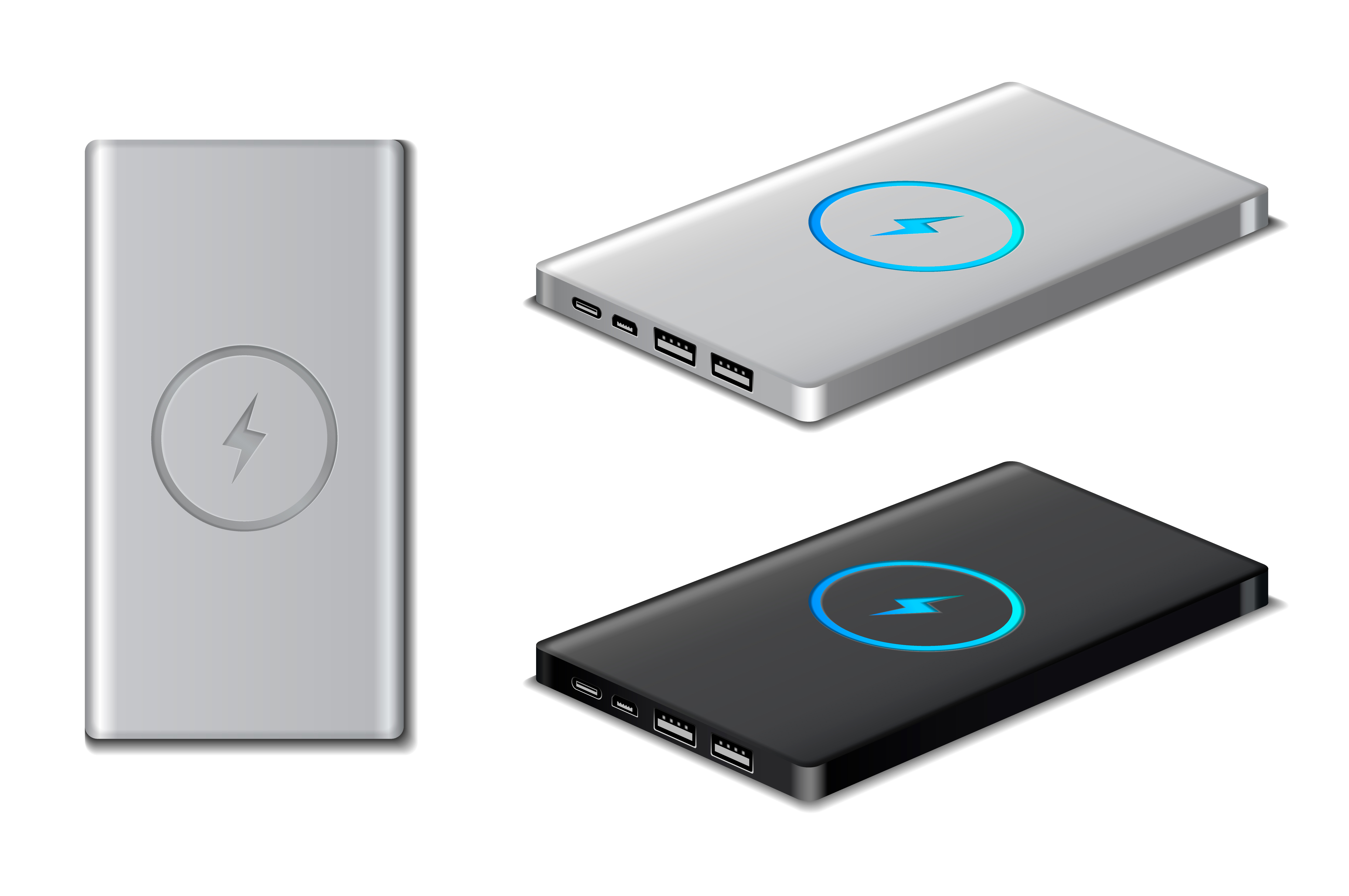 Ilustrasi power bank. (Foto/Magnific)