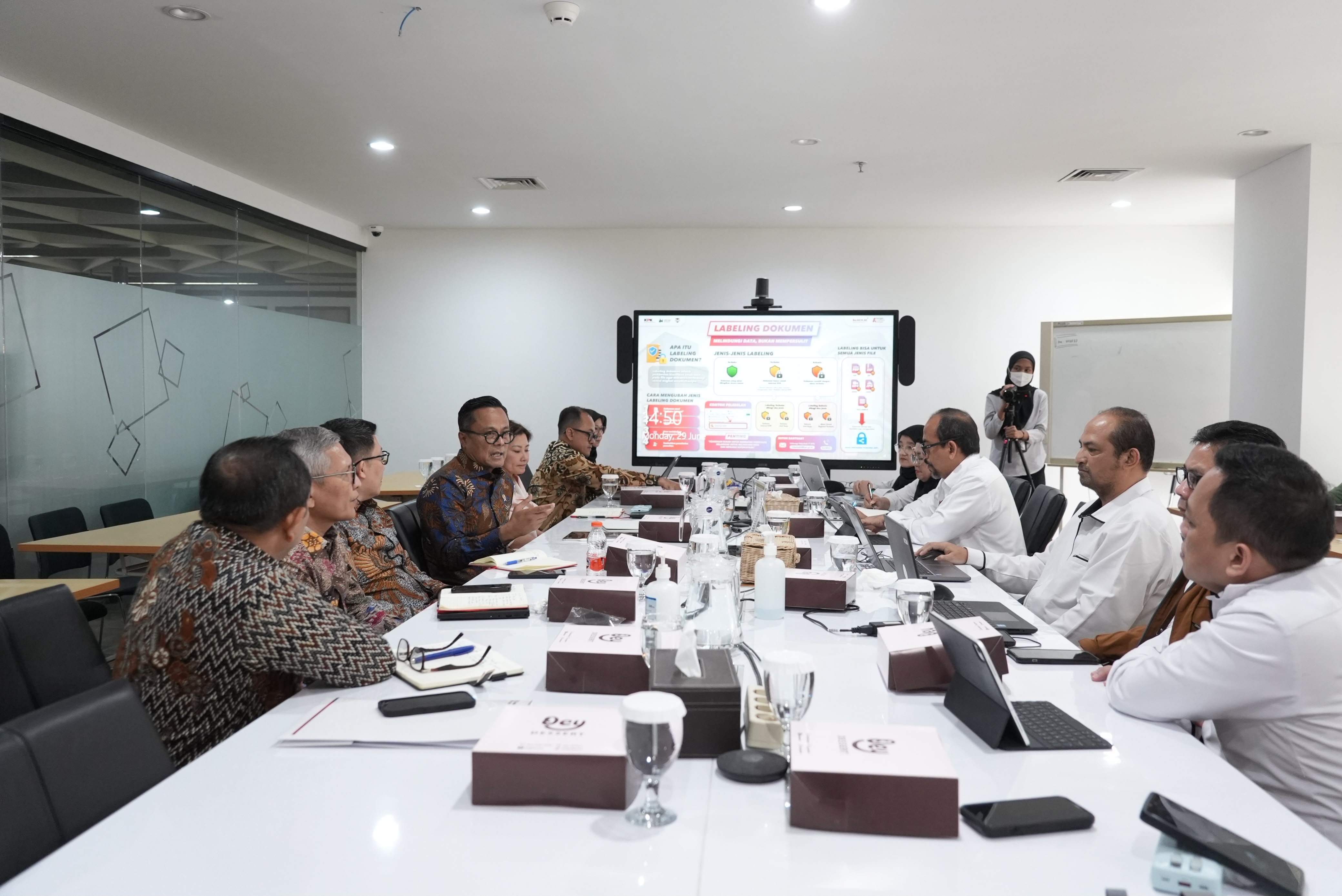 BP BUMN ke Gedung Merah Putih KPK, Jakarta, Senin (29/6/2026). (BeritaNasional/BP BUMN)