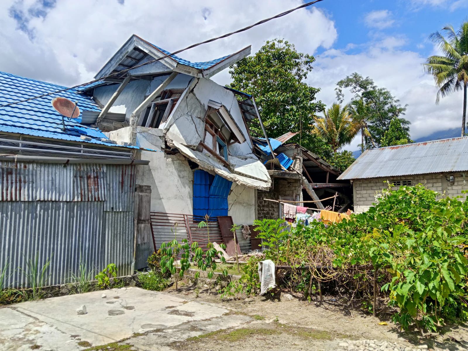 Kerusakan rumah warga akibat gempabumi yang mengguncang Kabupaten Sigi, Sulawesi Tengah. (Foto/BPBD Sigi)