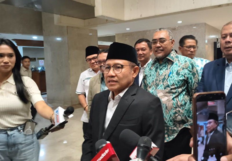 Menteri Koordinator Bidang Pemberdayaan Masyarakat Muhaimin Iskandar alias Cak Imin (Beritanasional/Ahda)