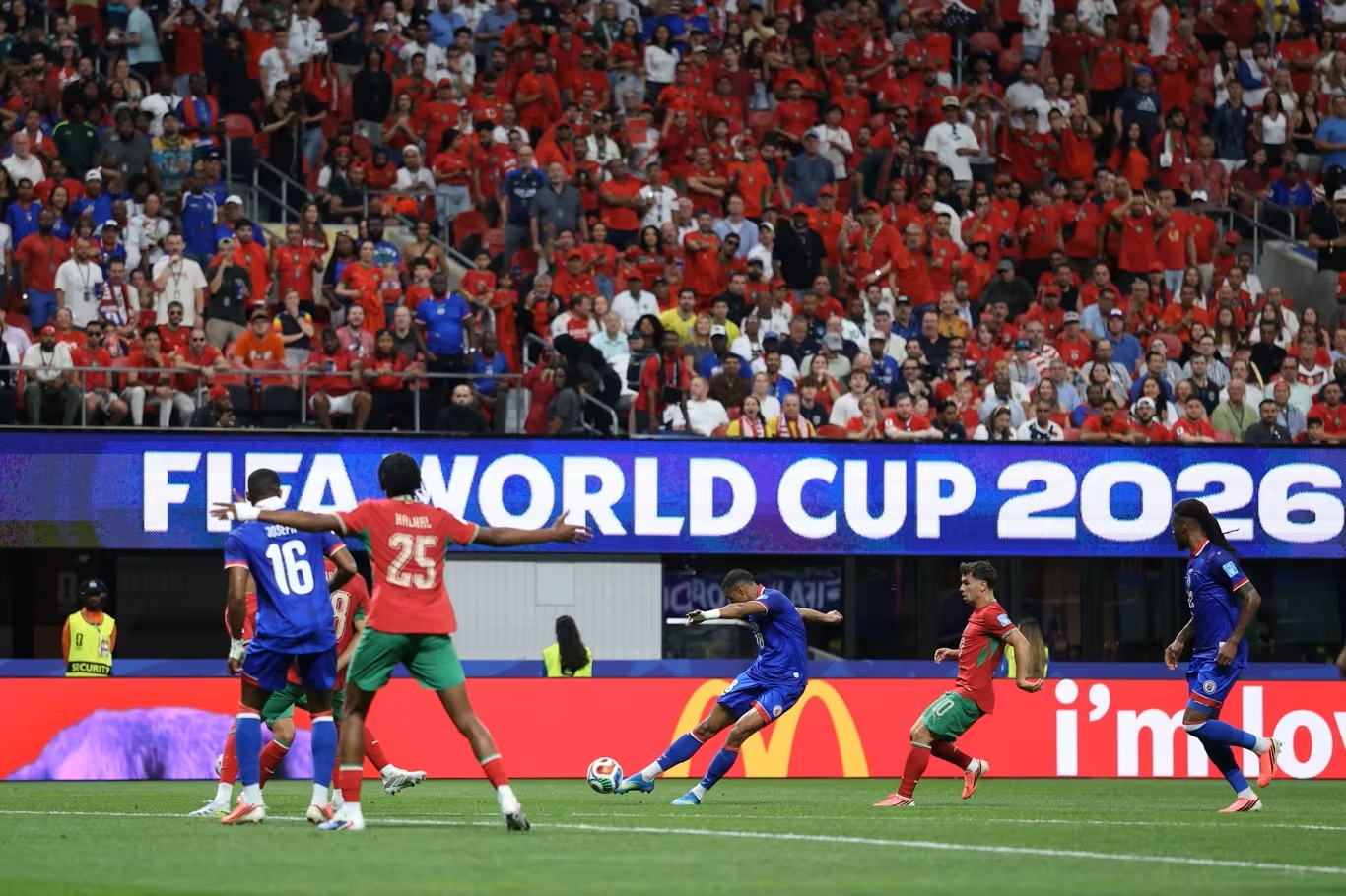 Pertandingan Maroko vs Haiti di Piala Dunia 06. (Foto/FIFA)