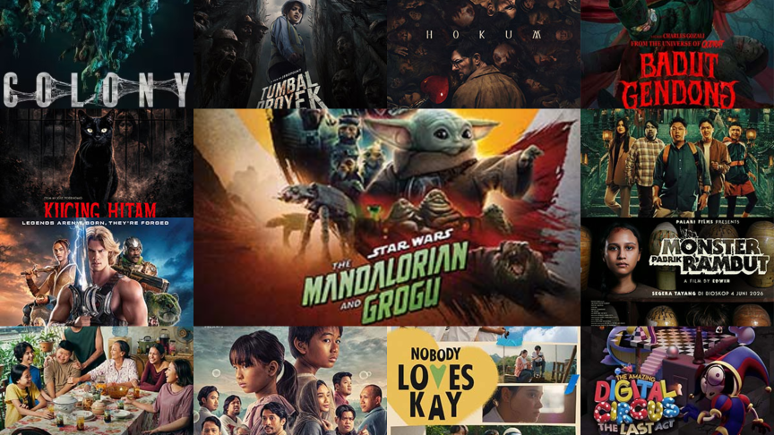 Jadwal film bioskop terbaru hari ini, Sabtu (6/6/2026). (BeritaNasional/XXI dan CGV)