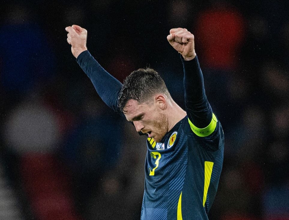 Kapten Timnas Skotlandia Andy Robertson. (Foto/Instagram Andy Robertson)