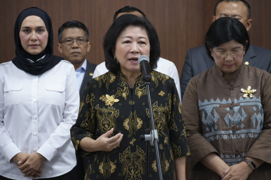 Wakil Ketua DEN, Mari Elka Pangestu. (Foto/Tangkapan Layar)