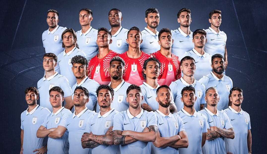 Skuad Timnas Uruguay di Piala Dunia 2026. (Foto/Instagram AUF Oficial)