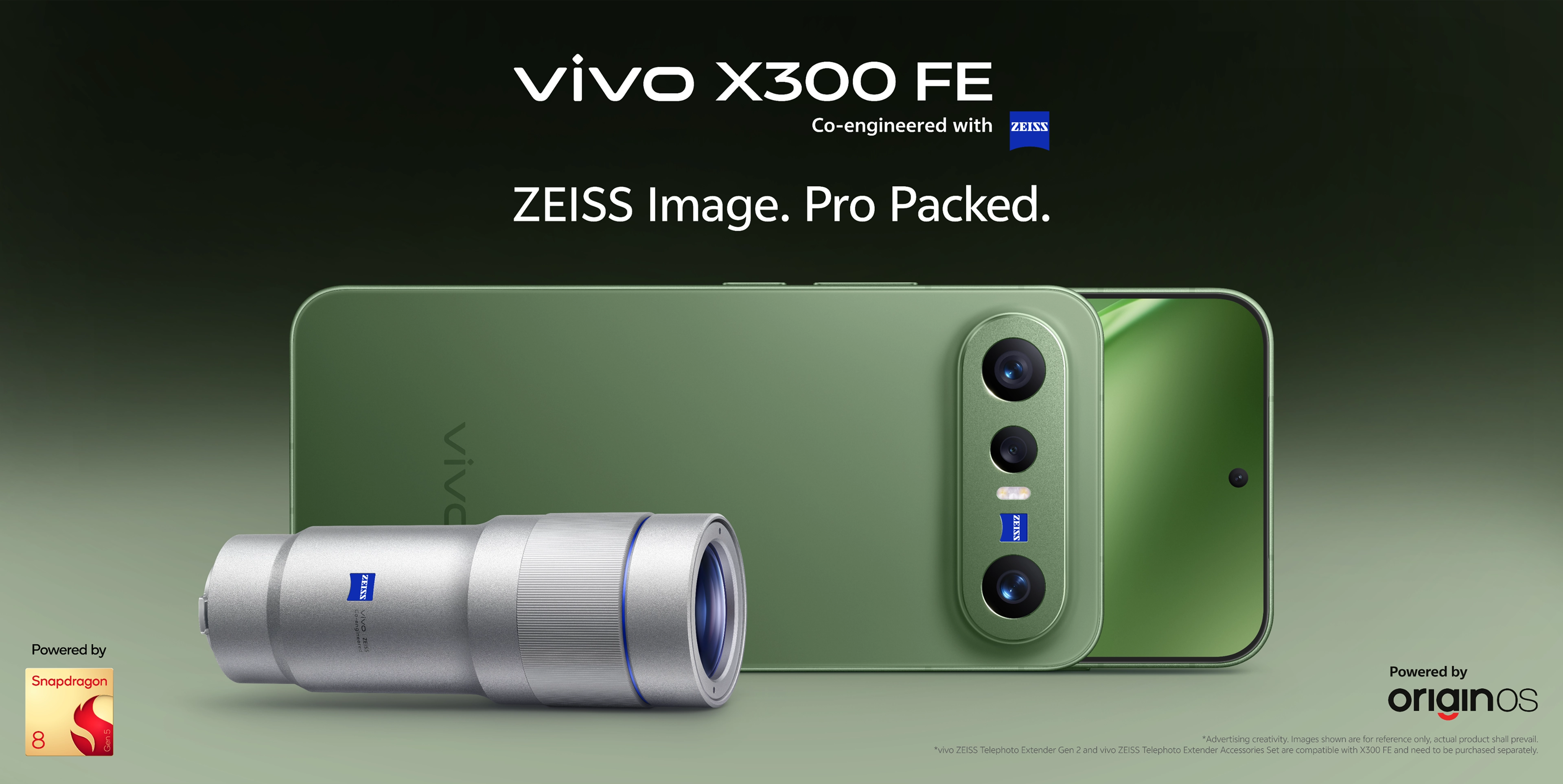 Vivo X300 FE Global Edition. (BeritaNasional/Vivo)