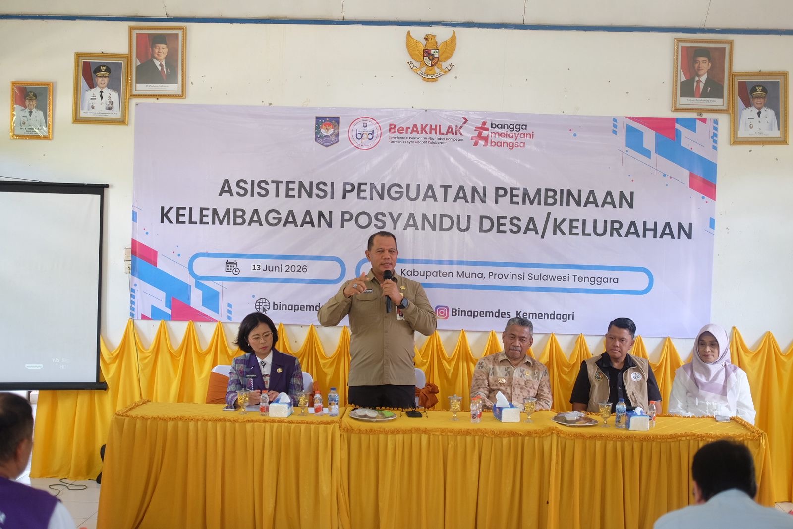 Direktur Jenderal Bina Pemerintahan Desa Kemendagri, La Ode Ahmad P Bolombo. (Foto/istimewa)