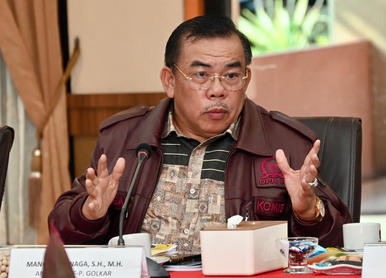 Anggota Komisi III DPR RI Mangihut Sinaga. (BeritaNasional/dok Golkar)