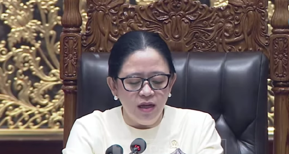 Ketua DPR RI Puan Maharani. (Foto/tangkapan layar)