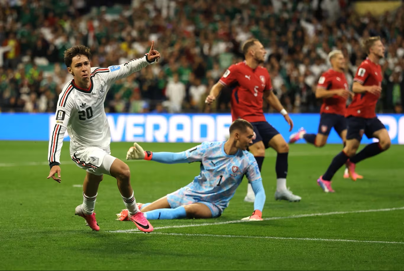Pertandingan Cek vs Meksiko di Piala Dunia 2026. (Foto/FIFA)