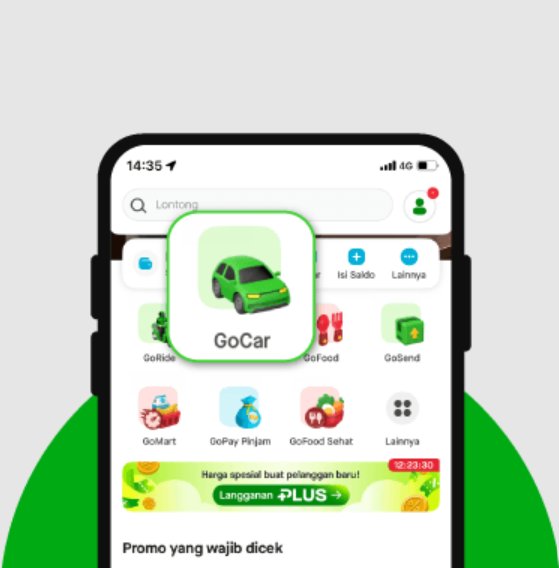 Ilustrasi aplikasi Gojek. (Foto/ist)