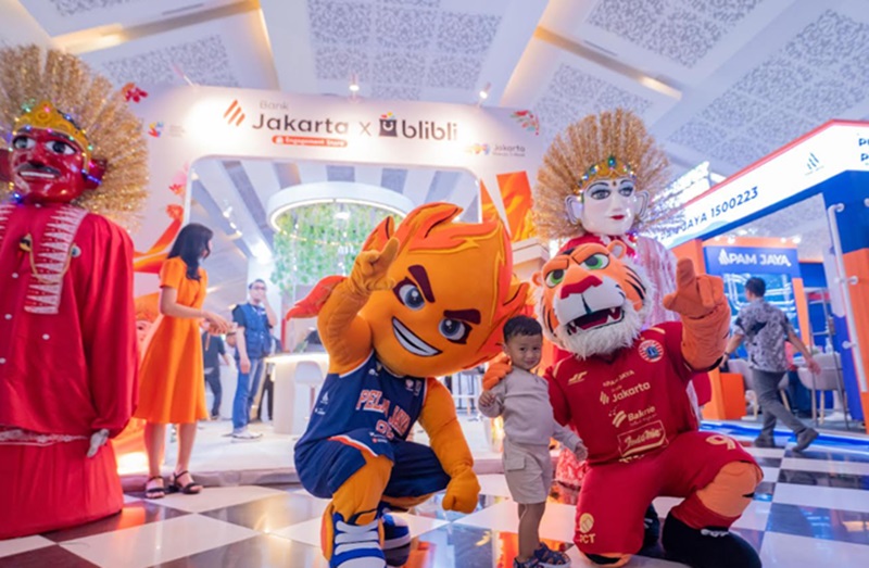 Bank Jakarta kembali buka layanan di Hall C1 Anjungan Pemprov DKI Jakarta (Beritanasional/Lydia)