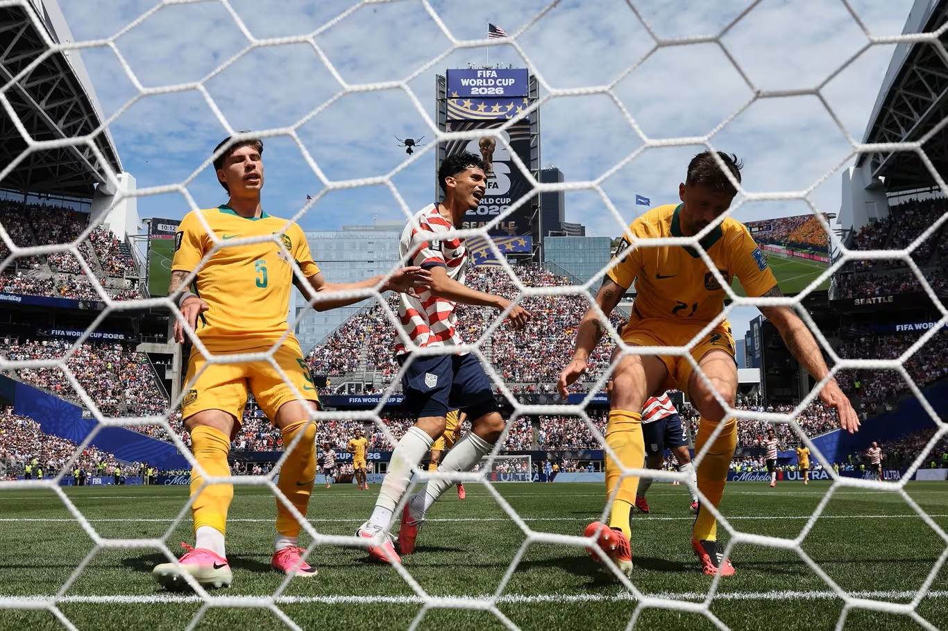 Pertandingan Amerika vs Australia di Piala Dunia 2026. (Foto/FIFA)