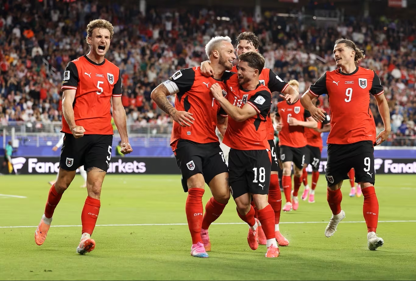 Pertandingan Austria vs Yordania di Piala Dunia 2026. (Foto/FIFA)