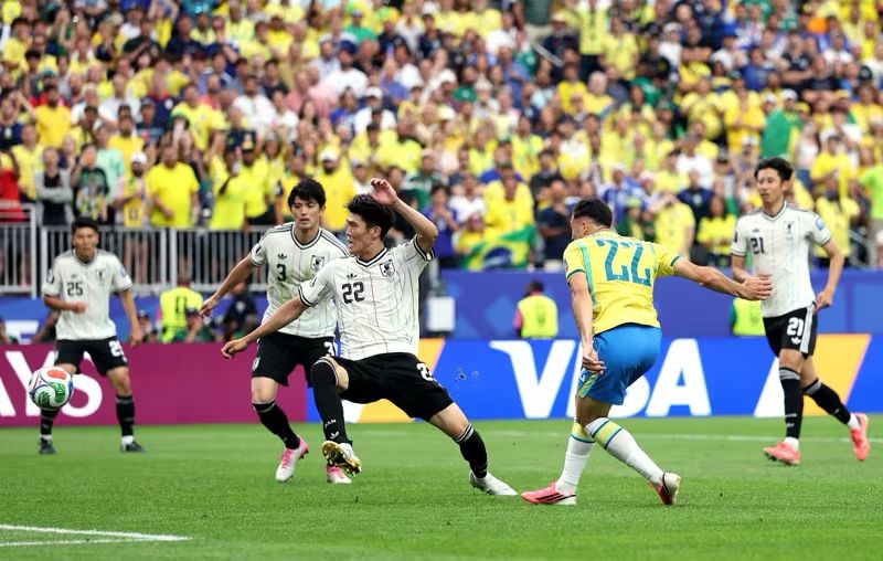 Pertandingan Brasil vs Jepang di Piala Dunia 2026. (Foto/FIFA)
