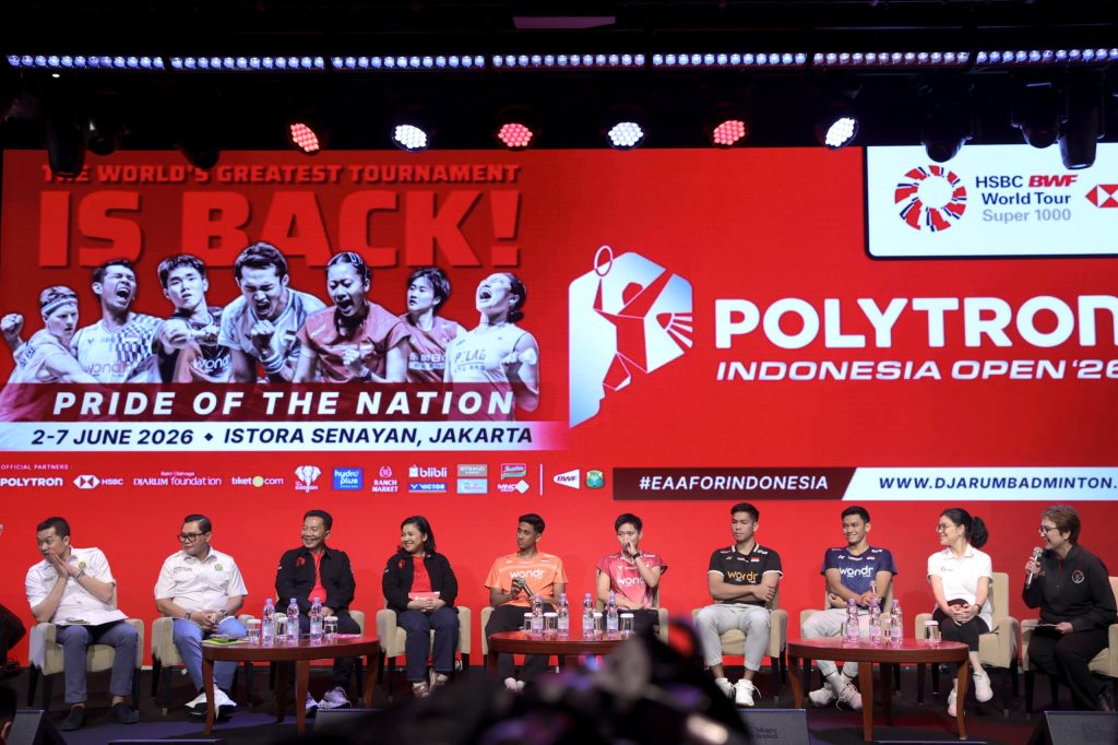 Jonatan Christie dan Para Bintang Dunia Siap Panaskan Indonesia Open 2026. (Foto/PBSI)