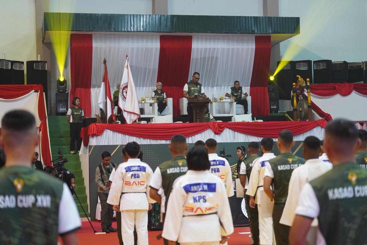 Kejurnas Judo Piala Kasad XVI 2026 Resmi Digelar. (Foto/Kadispenad)