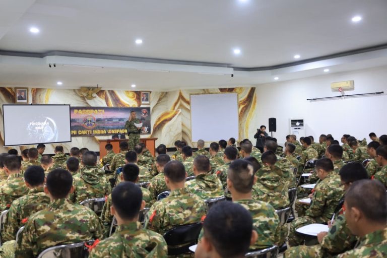 Kemhan Pastikan Peserta Latsarmil SPPI Telah Lolos Tes Kesehatan Sebelum Pelatihan. (Foto/Kemhan)