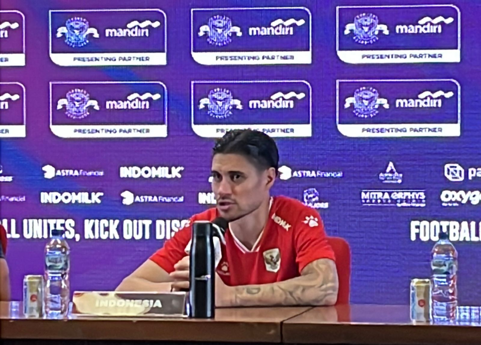 Bek Timnas Indonesia, Kevin Diks. (BeritaNasional/Harits Tryan).