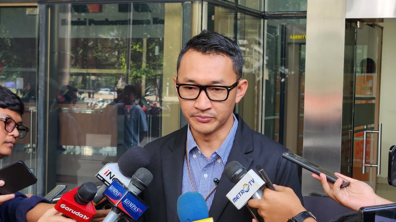 Juru Bicara KPK Budi Prasetyo. (BeritaNasional/Panji).