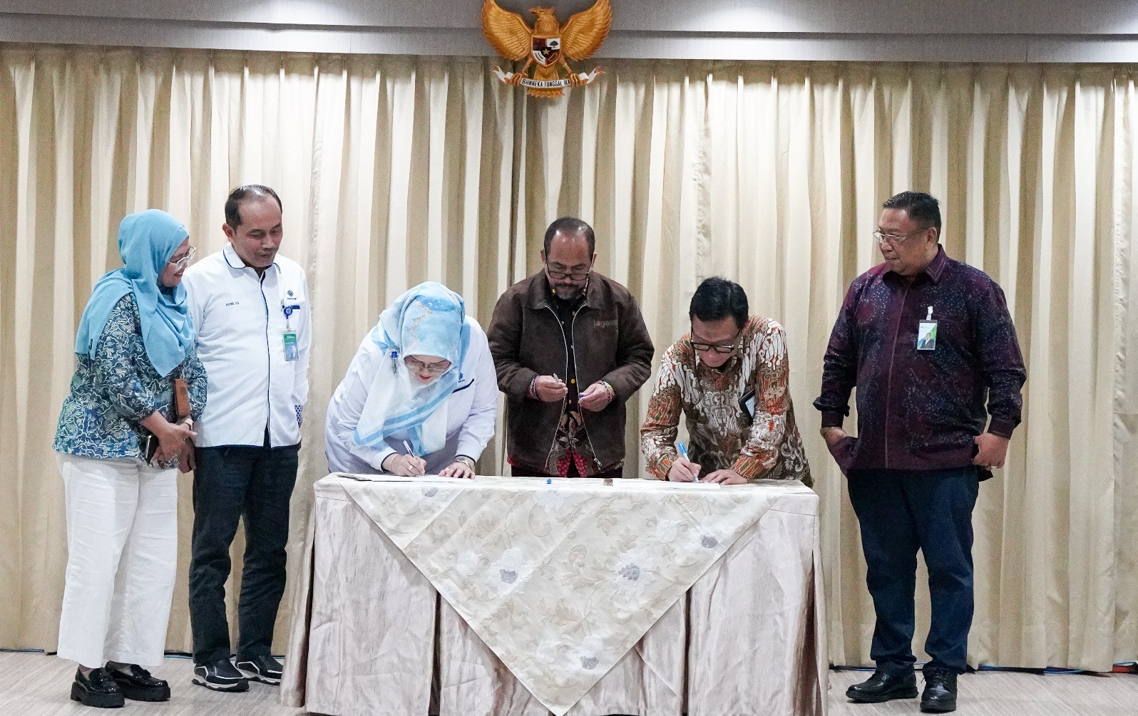 KPK, Kemnaker, dan BPJS Ketenagakerjaan menyepakati rencana perbaikan tata kelola jaminan sosial. (Foto/Ist)