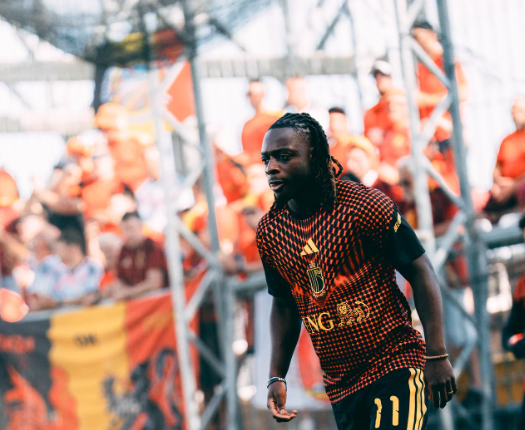 Pemain Timnas Belgia, Jeremy Doku. (BeritaNasional/IG Jeremy Doku)