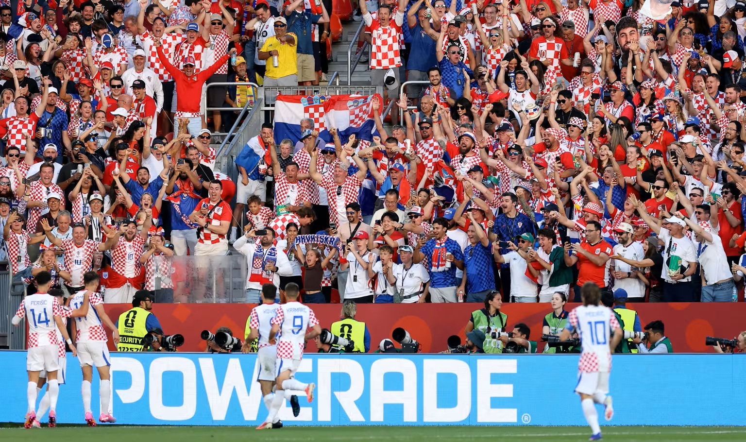 Pertandingan Panama vs Kroasia. (Foto/FIFA)