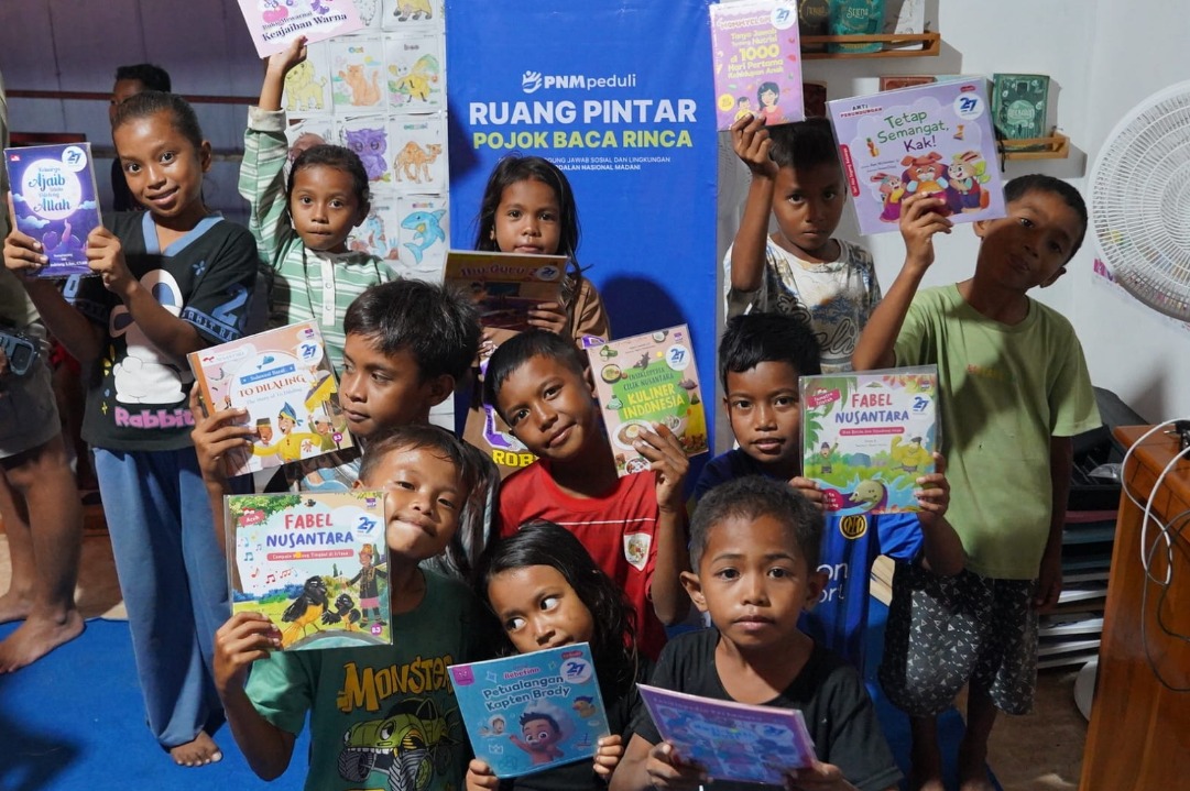 PNM Perluas Akses Literasi di NTT. (Foto/PNM)