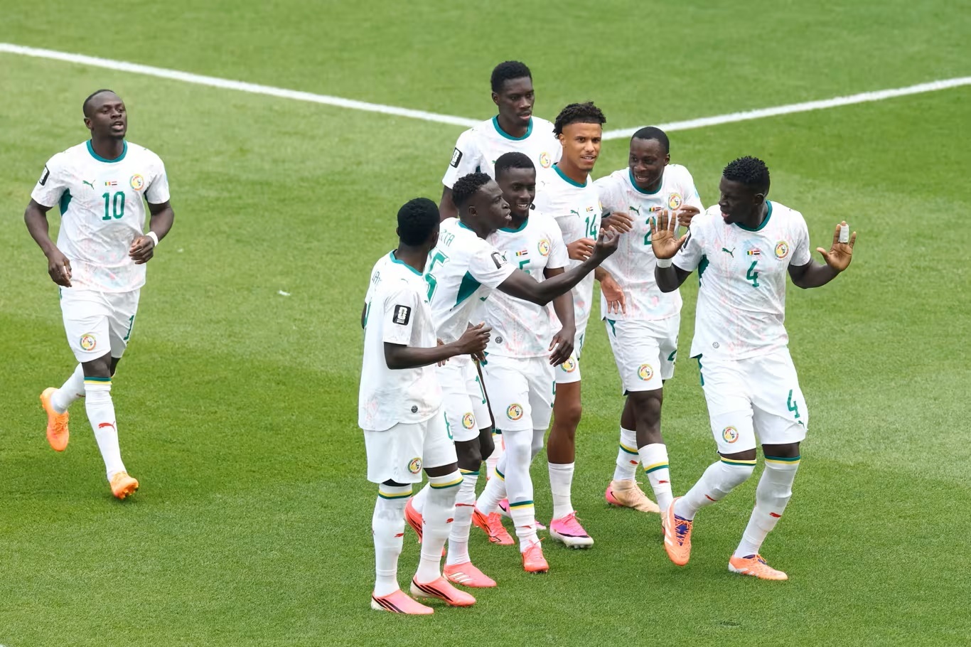 Senegal menutup fase Grup I Piala Dunia 2026 dengan kemenangan telak 5-0 atas Irak. (Foto/FIFA)