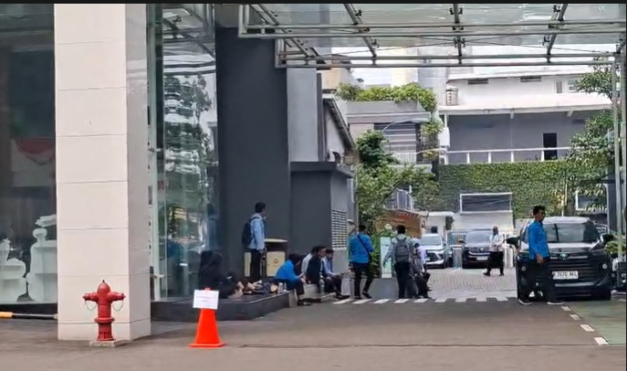 Penggeledahan Kantor BGN di Kebon Sirih, Jakarta Pusat, oleh Kejagung (BeritaNasional/Lydia)