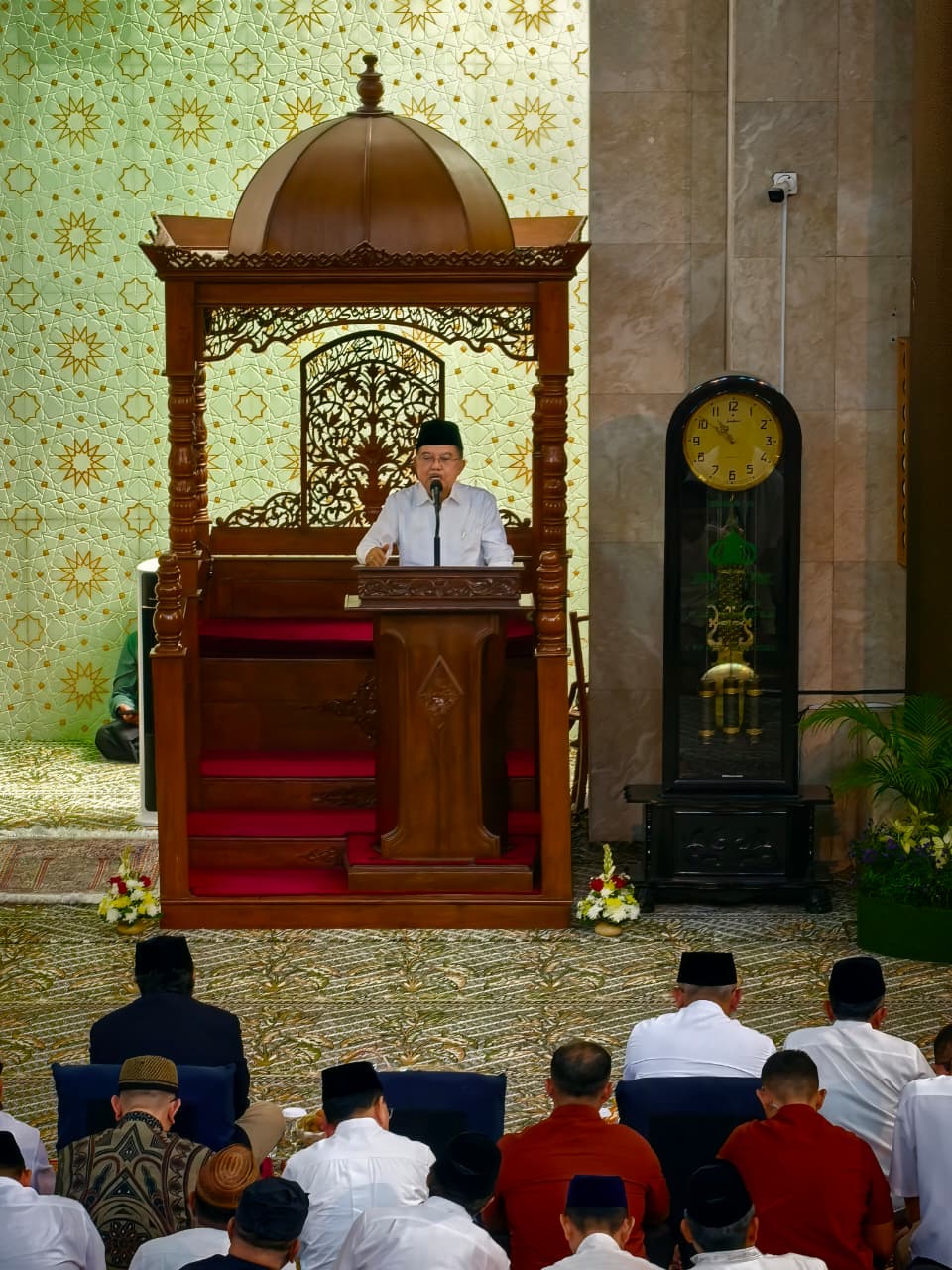 Ketua Umum Dewan Masjid Indonesia (DMI) Jusuf Kalla (JK). (BeritaNasional/istimewa)