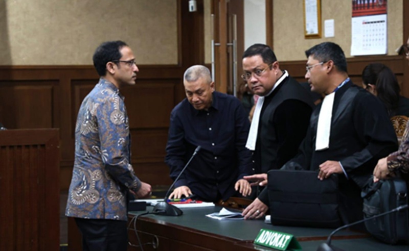 Nadiem Makarim ajukan banding usai divonis 10 tahun penjara  (Beritanasional.com/Oke Atmaja)