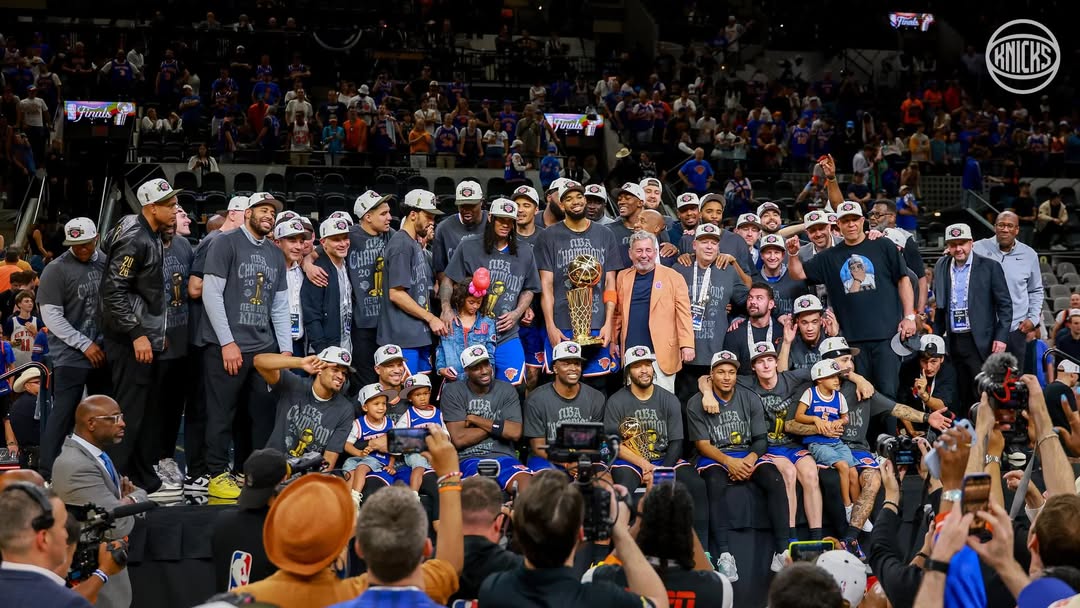 New York Knicks lepas dahaga juara NBA usai 53 tahun puasa gelar. (Foto/Instagram Knicks)