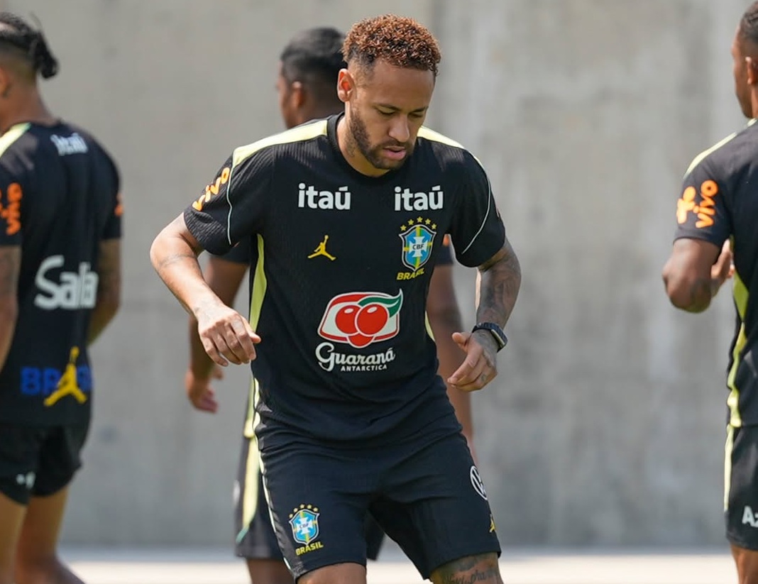 Penyerang Timnas Brasil, Neymar. (Foto/CBF)