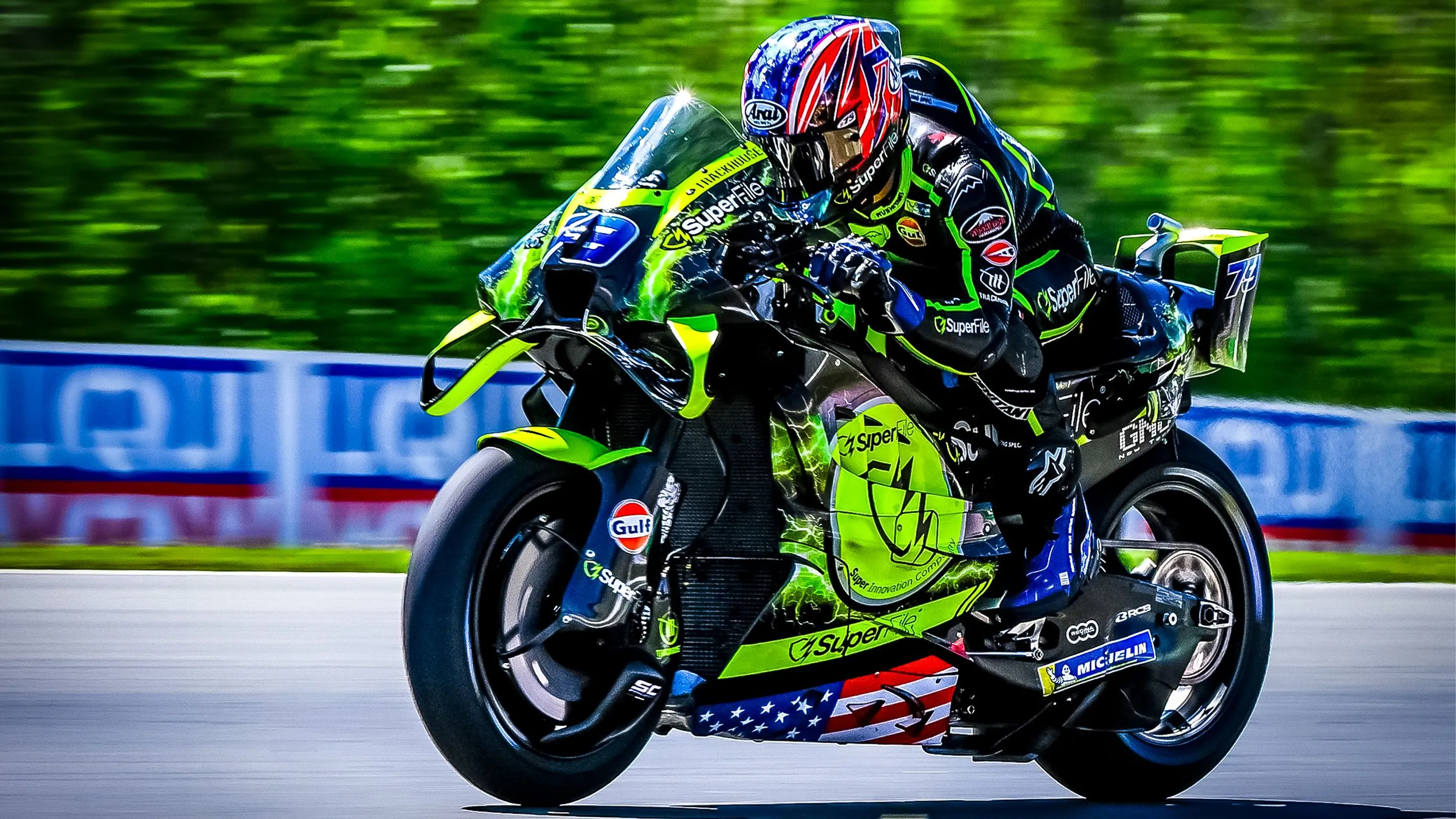 Ogura Kejutkan Rival, Jadi Tercepat di Practice MotoGP Ceko. (Foto/MotoGp.com)