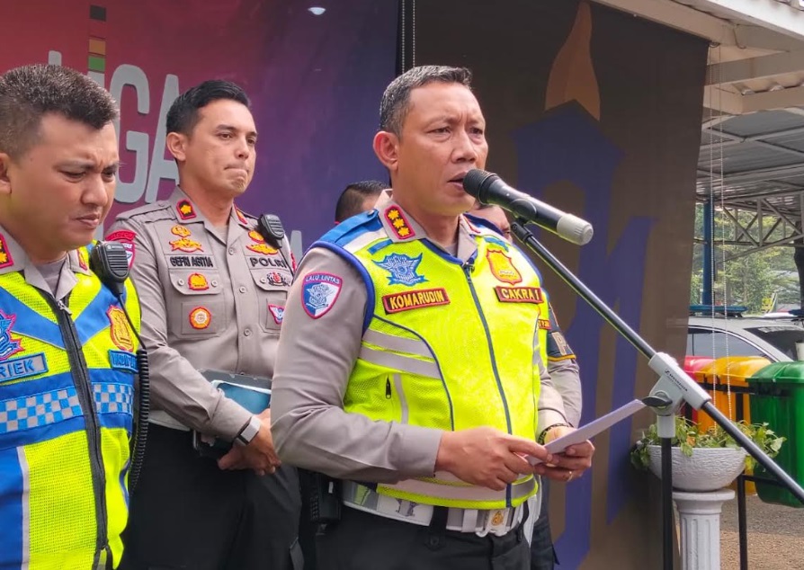 Dirlantas Polda Metro Jaya, Kombes Pol Komarudin (Beritanasional/Bachtiar)