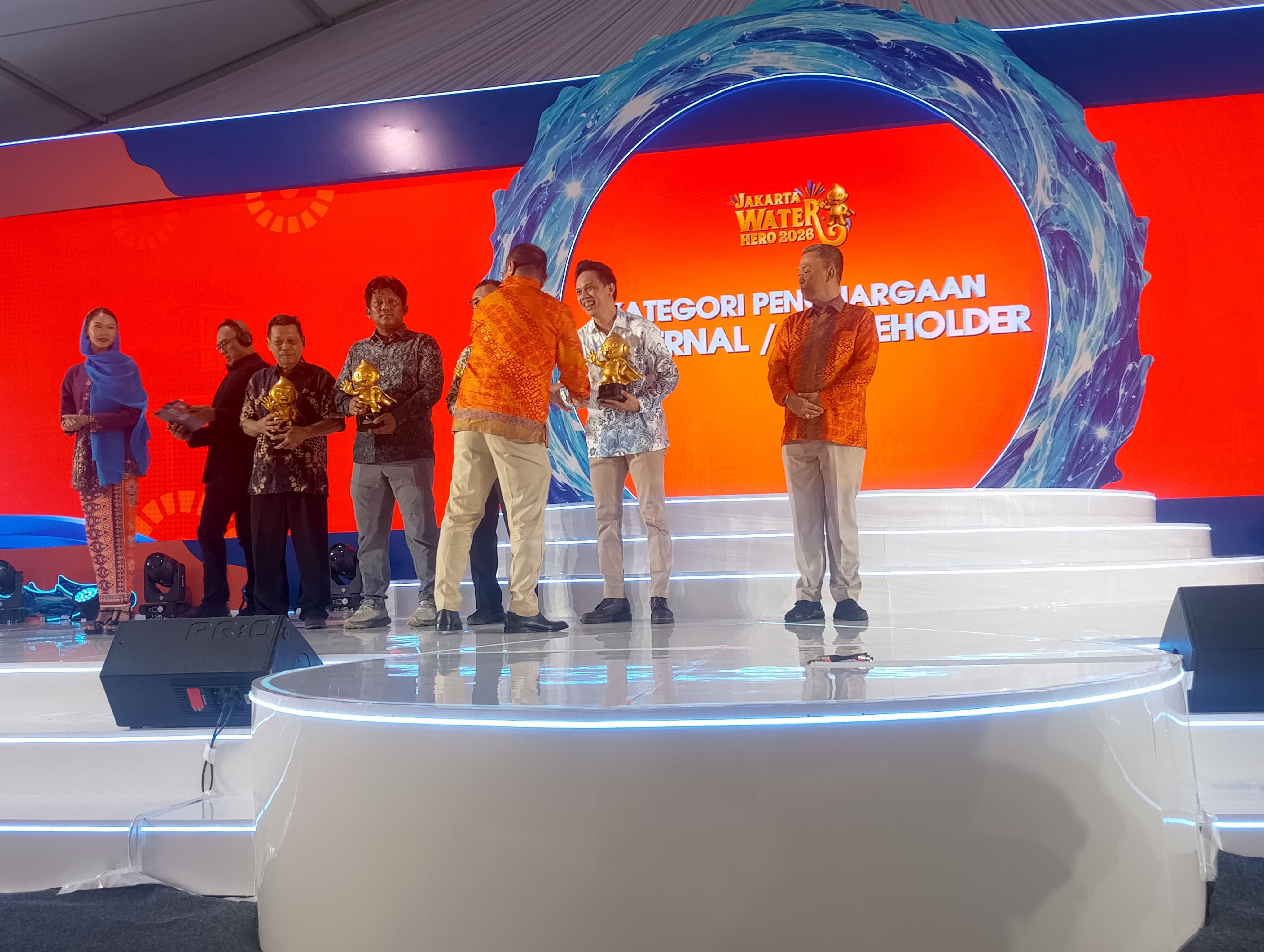PAM JAYA Gelar Jakarta Water Hero 2026, Ajak Warga Beralih dari Air Tanah. (BeritaNasional/Lydia)