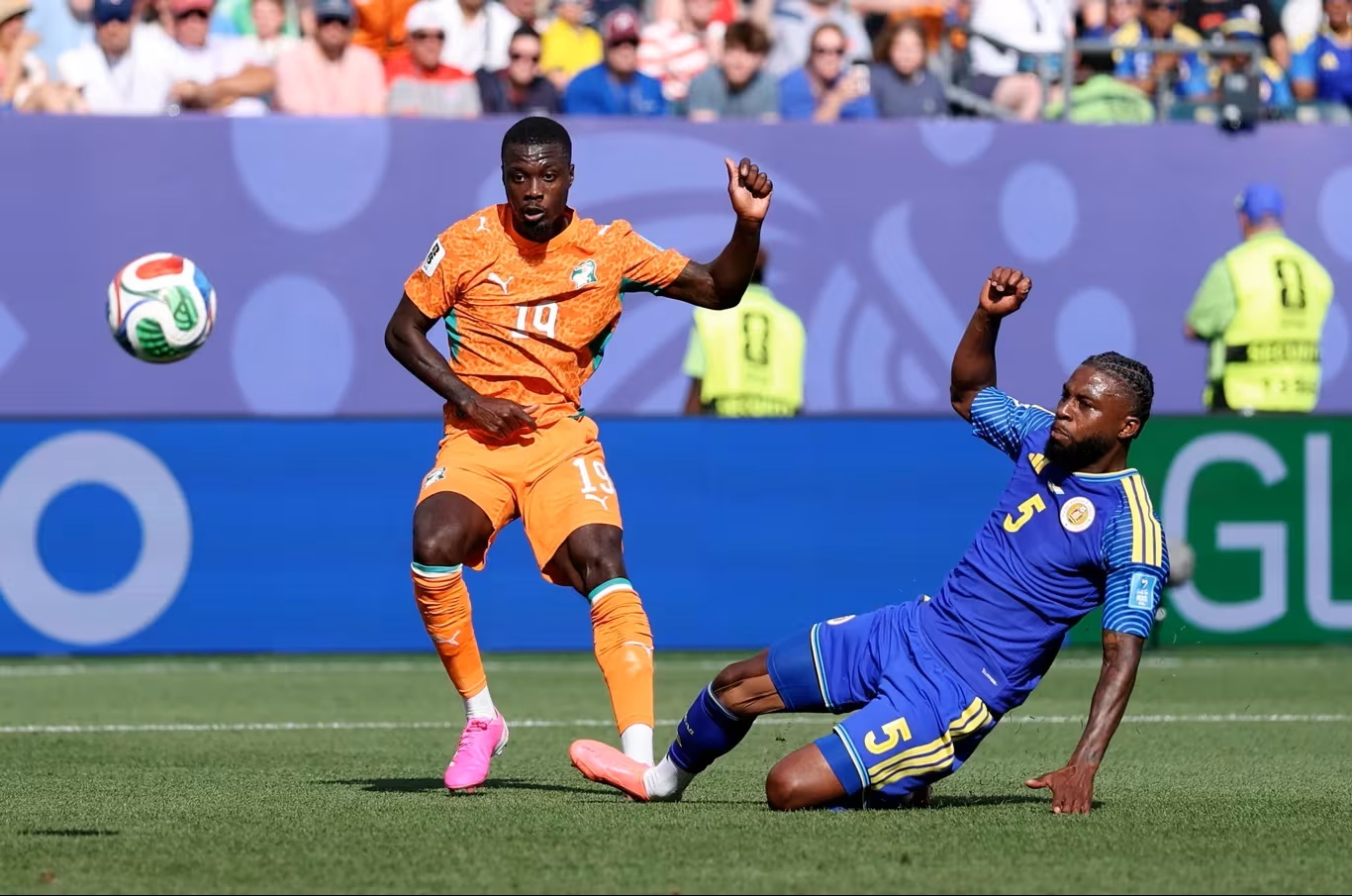 Pertandingan Curacao vs Pantai Gading di Piala Dunia 2026. (Foto/FIFA).