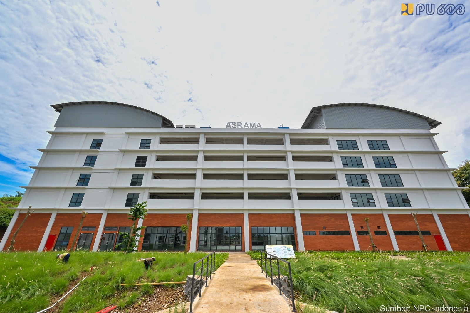 Asrama Paralympic Training Center di Desa Delingan Kabupaten Karanganyar Jawa Tengah. (BeritaNasional/KemenPU)