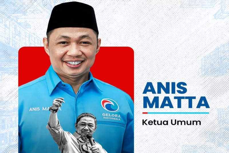 Ketua Umum Partai Gelora Indonesia Anis Matta . (BeritaNasional/Partai Gelora)